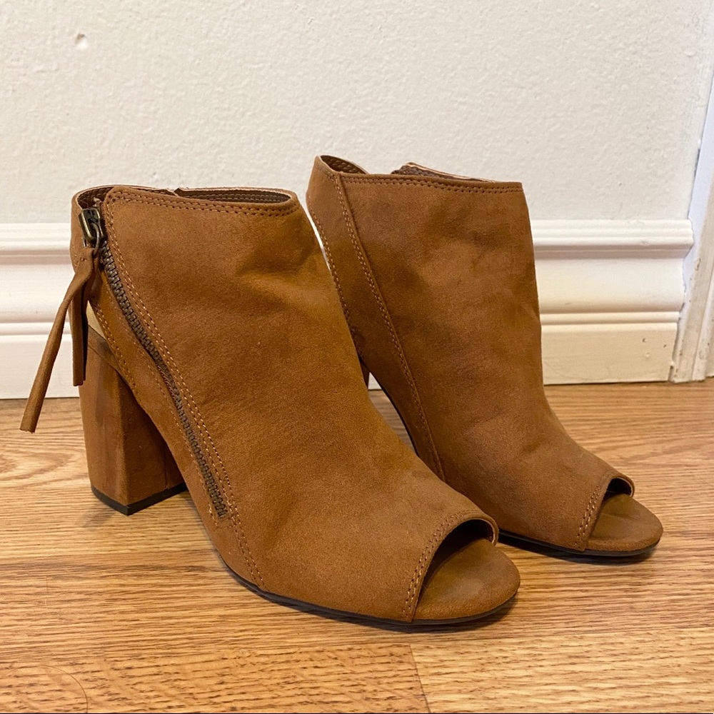 Chinese Laundry Peep Toe Booties